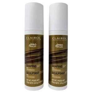 NEW Clairol Professional Pro 4Plex Shaping Hair Gel 3.63 oz (TWO PACK)